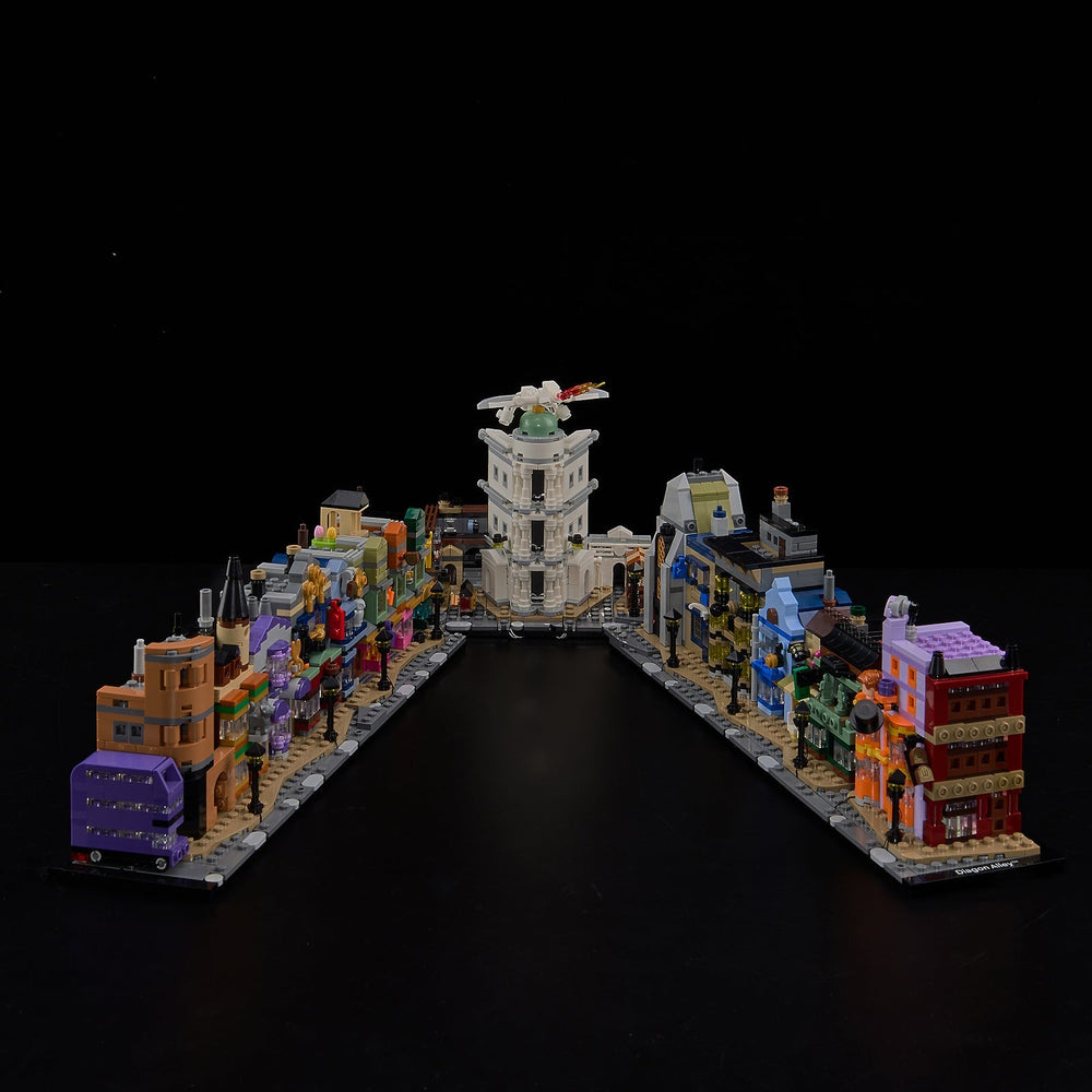 LED light kit compatible with LEGO® Diagon Alley™ Wizarding Shops Set #76444 — product photo 2