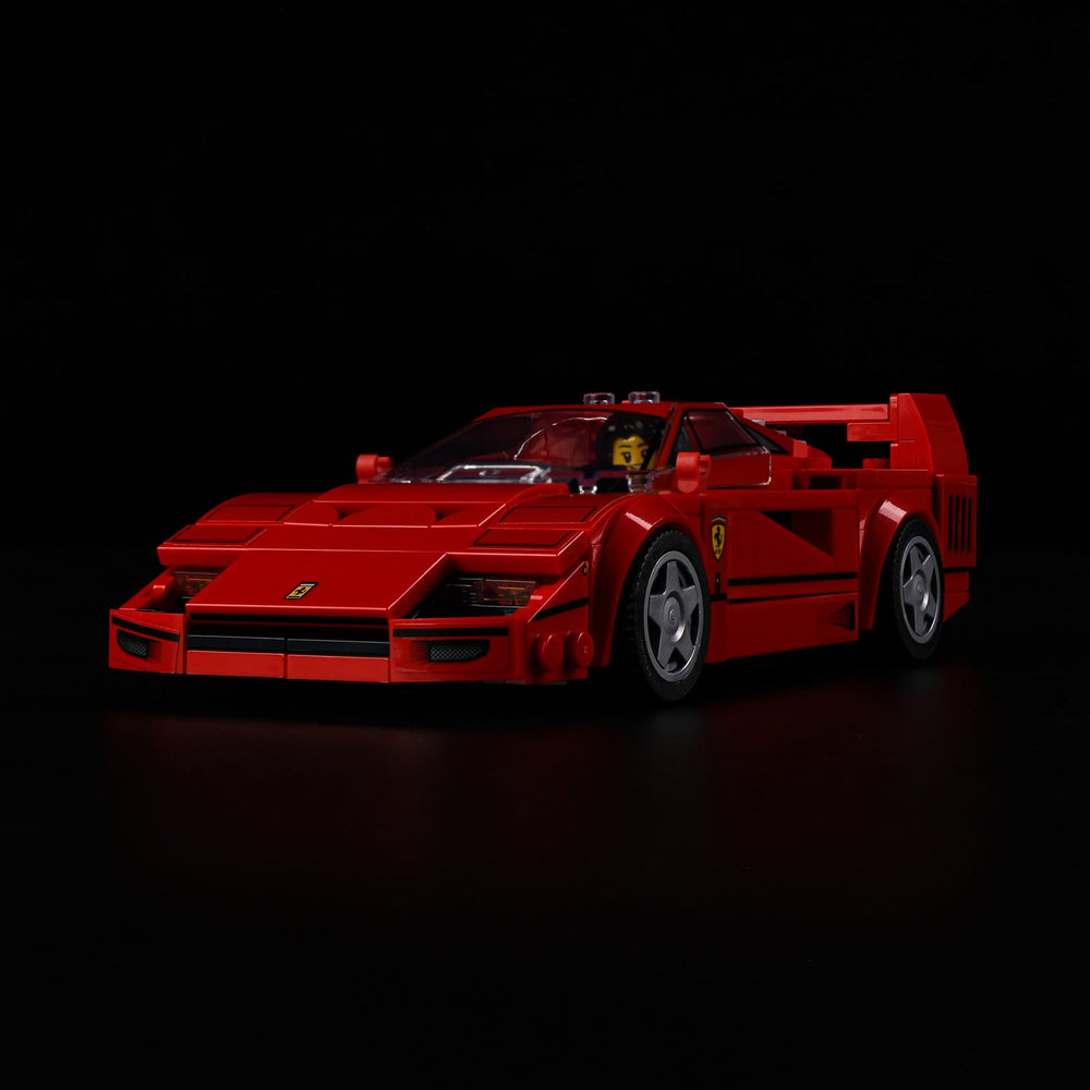 LED light kit compatible with LEGO® Ferrari F40 Supercar Set #76934 — product photo 2