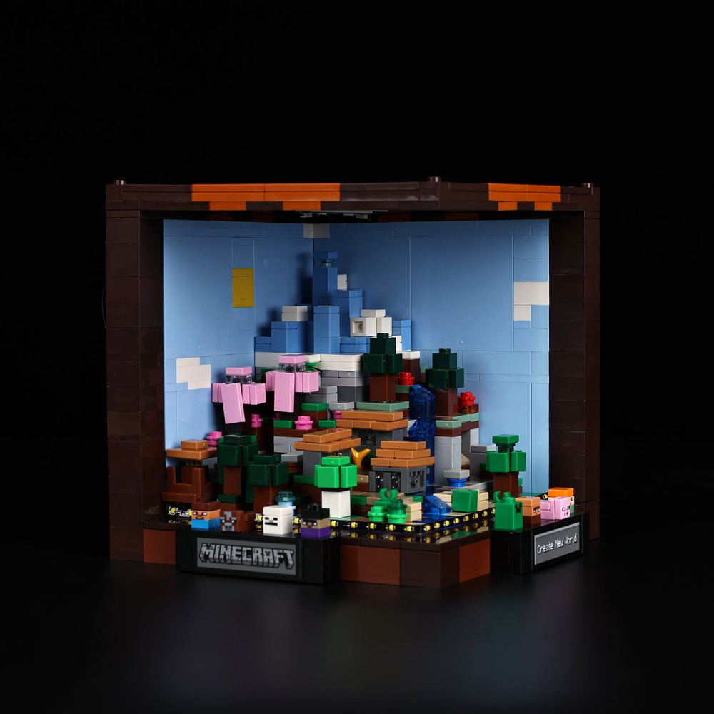 LED light kit compatible with LEGO® The Crafting Table Set #21265 — product photo 2