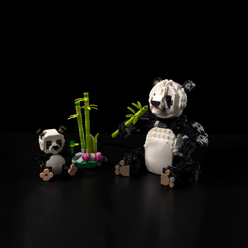 LED light kit compatible with LEGO® Wild Animals Panda Family Set #31165 — product photo 2