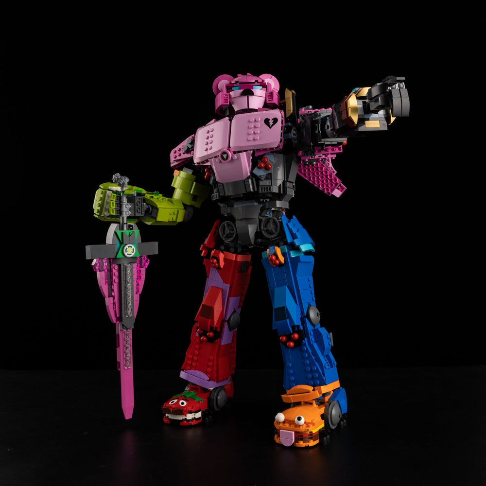 LED light kit compatible with LEGO® Mecha Team Leader Set #77078 — product photo 2