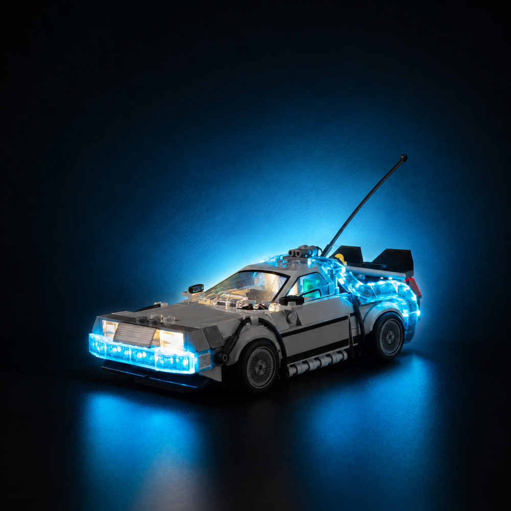 LEGO Back to the Future Time Machine 77256 LED Light Kit