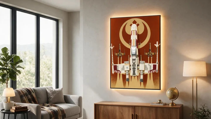 Best LEGO® Star Wars Wall Display Frames for Big Builds