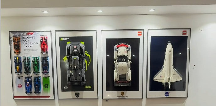 LEGO Technic Display: Make Your Garage or Workshop Pop