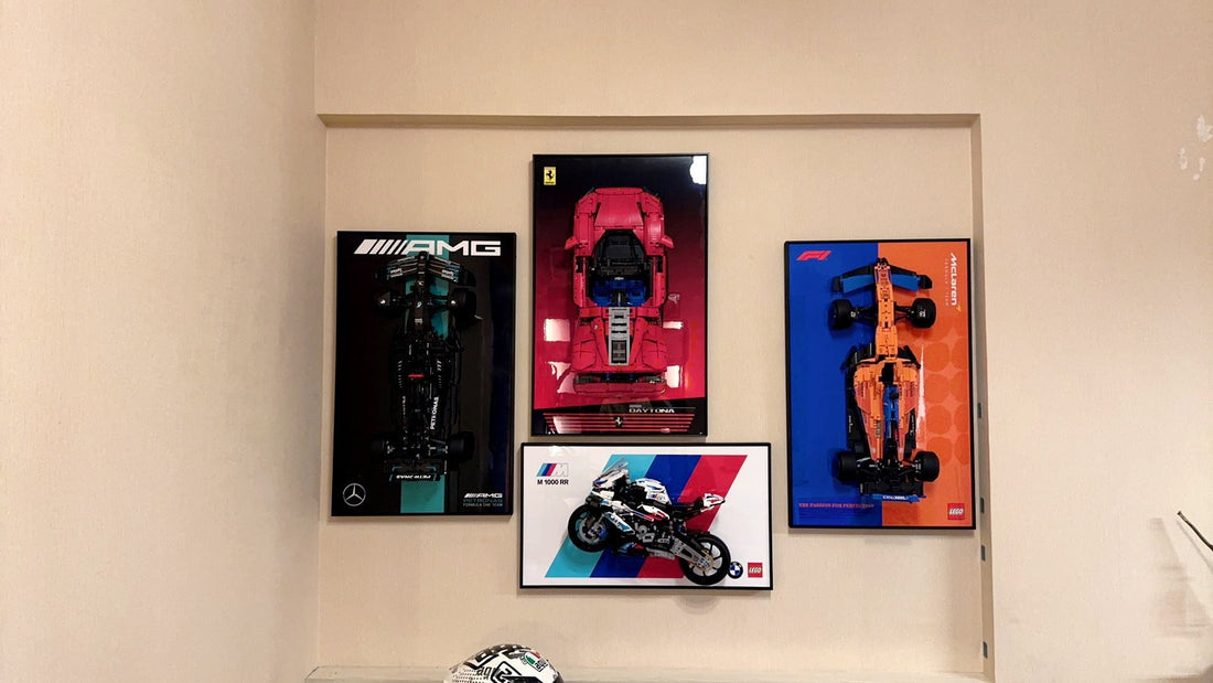 How to Choose a Wall Display Frame for LEGO Technic Ferrari Daytona SP3 42143