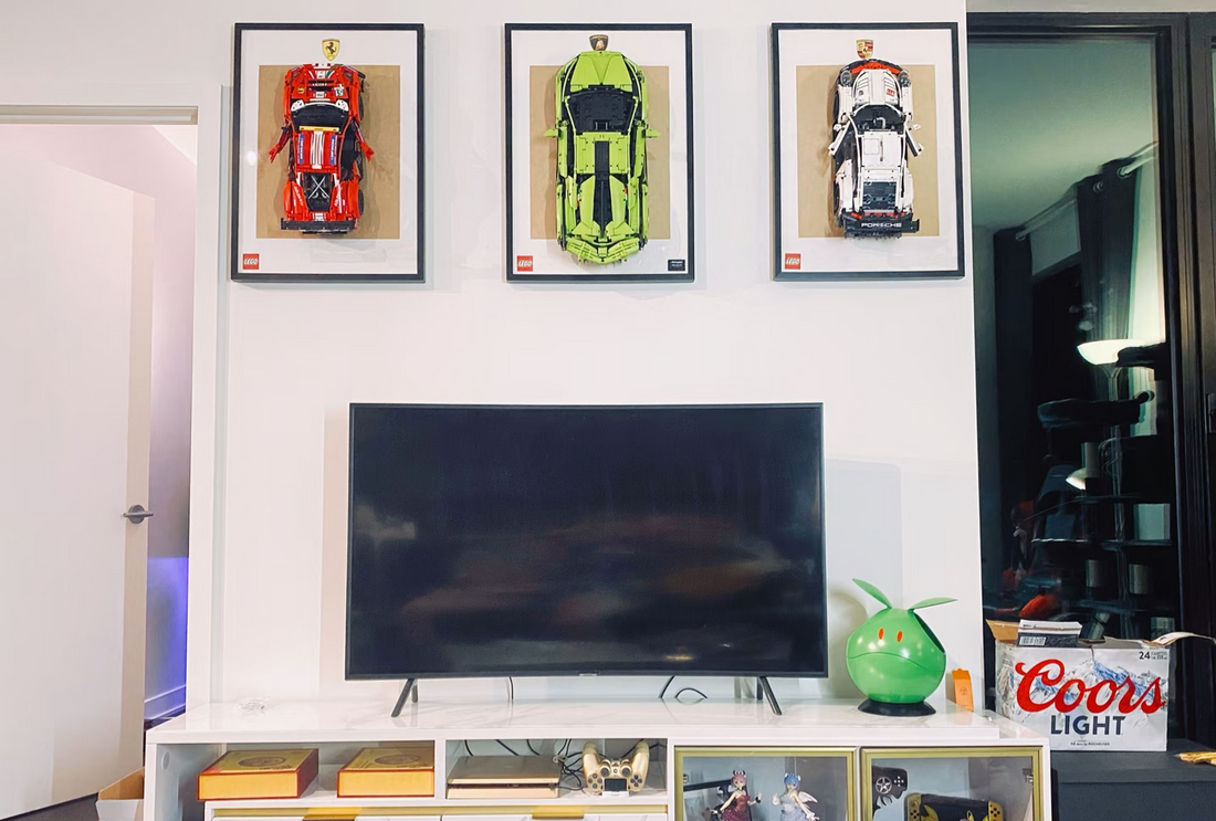 Turn LEGO Collections Into Eye-Catching Home Statements