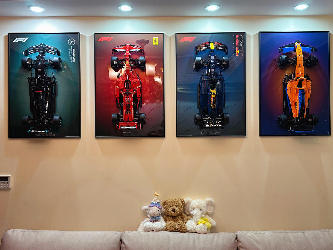 How to Display LEGO® Technic Oracle Red Bull Racing RB20 F1 Car 42206