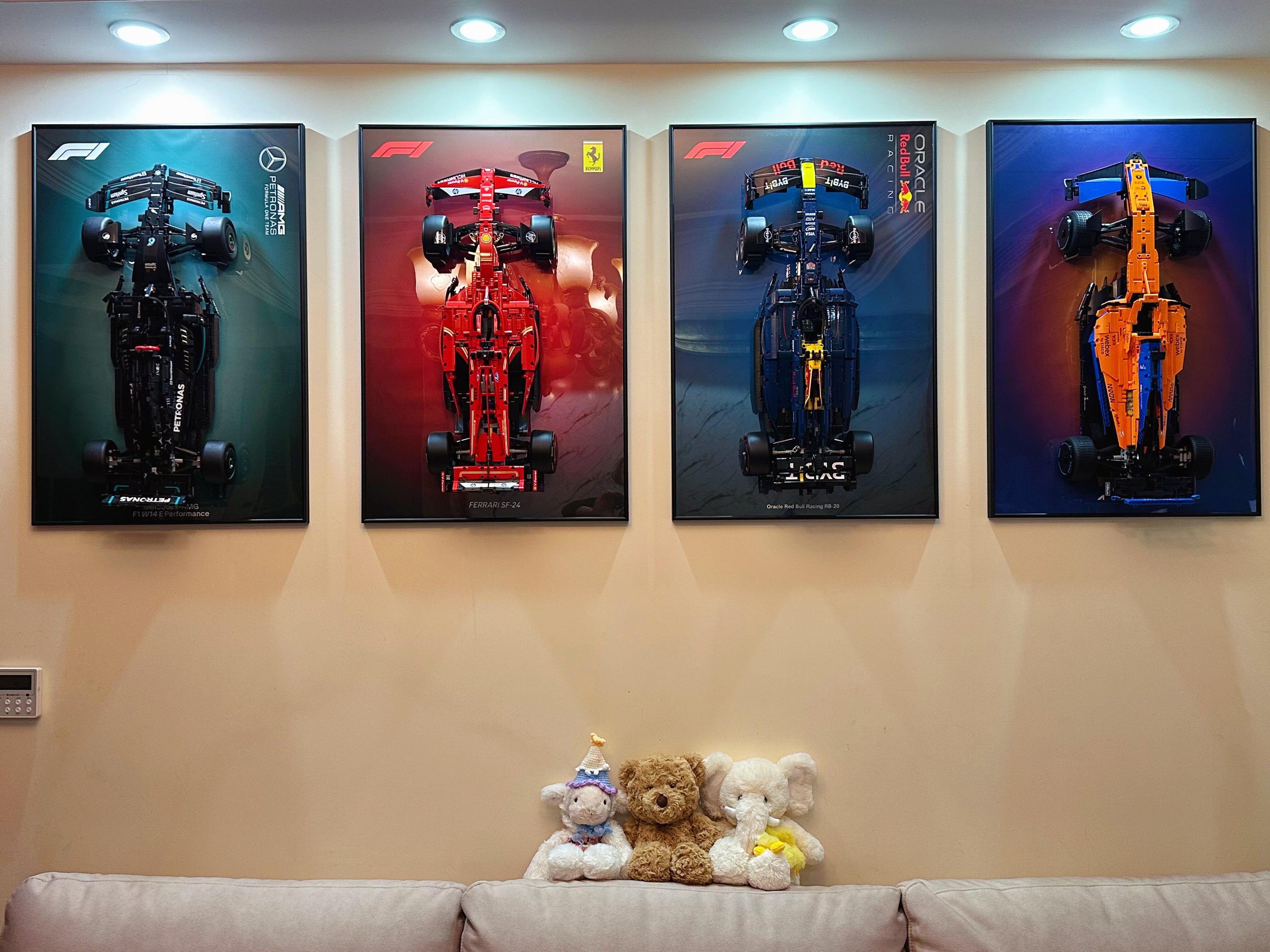 How to Display LEGO® Technic Oracle Red Bull Racing RB20 F1 Car 42206