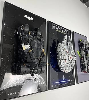 How to Display LEGO Millennium Falcon 75257 with Little Space？