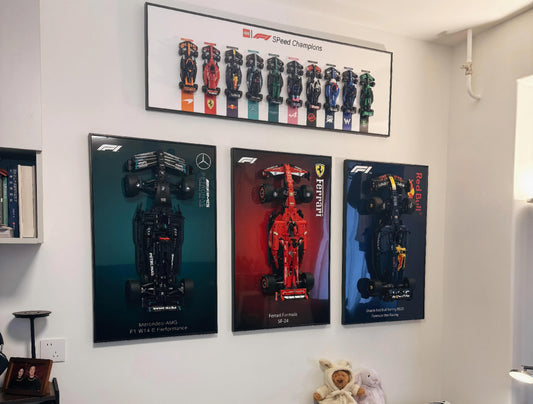 Small Space? Here’s How to Display Your LEGO® SF-24 on the Wall Like a Pro