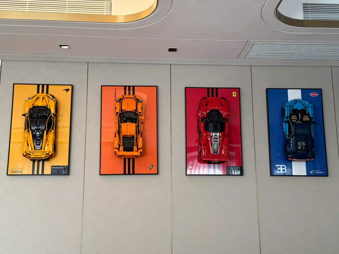 What is the best way to display the LEGO Technic McLaren P1 42172?