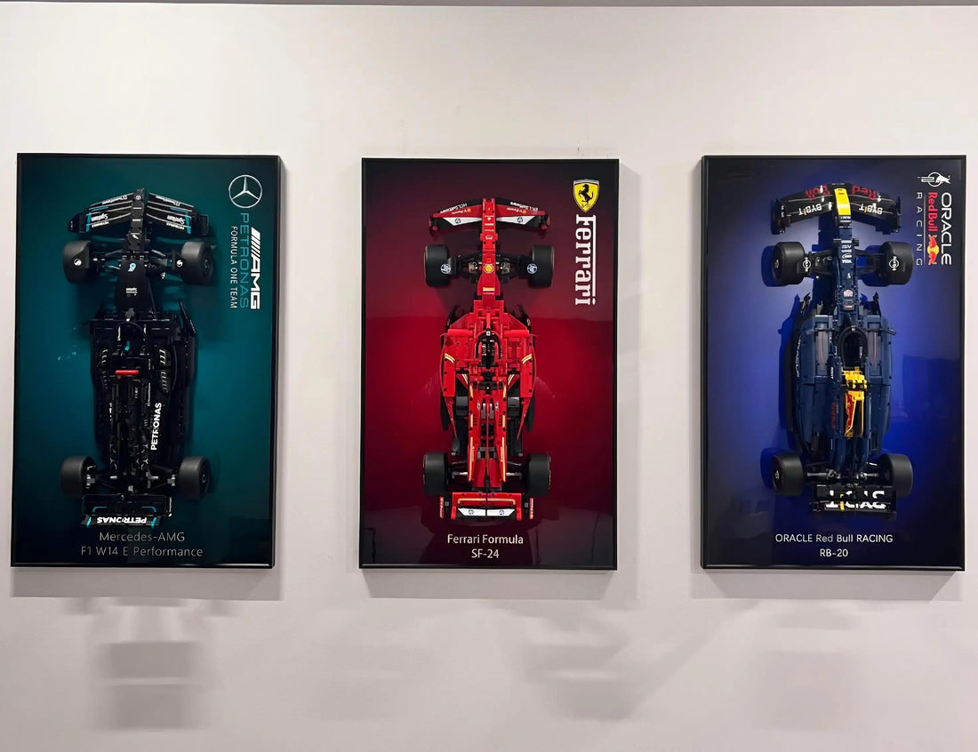LEGO Technic Oracle Red Bull Racing RB20 42206 Display Solution Guide