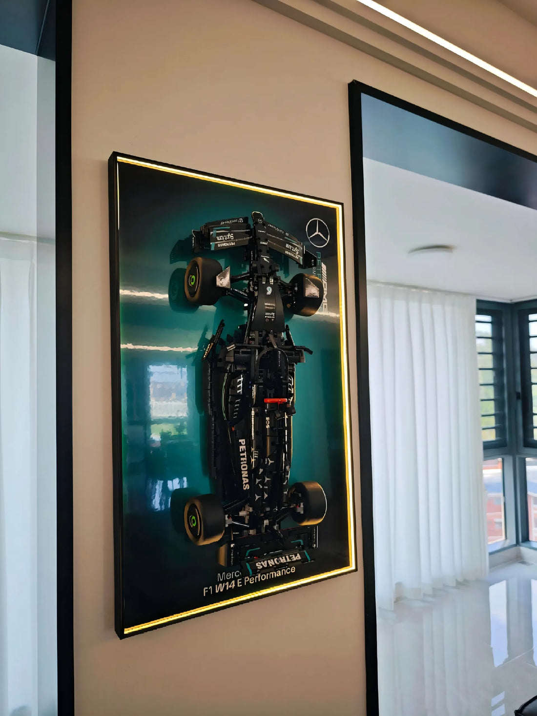 Best Ways to Display the LEGO Technic Mercedes-AMG 42171 in a Small Space