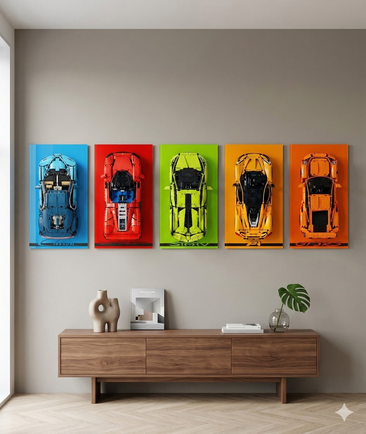 Best LEGO® Technic F1 Wall Display Frame for 1:8 Cars