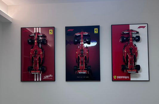 How to Build a Display Frame for My LEGO F1 Car?