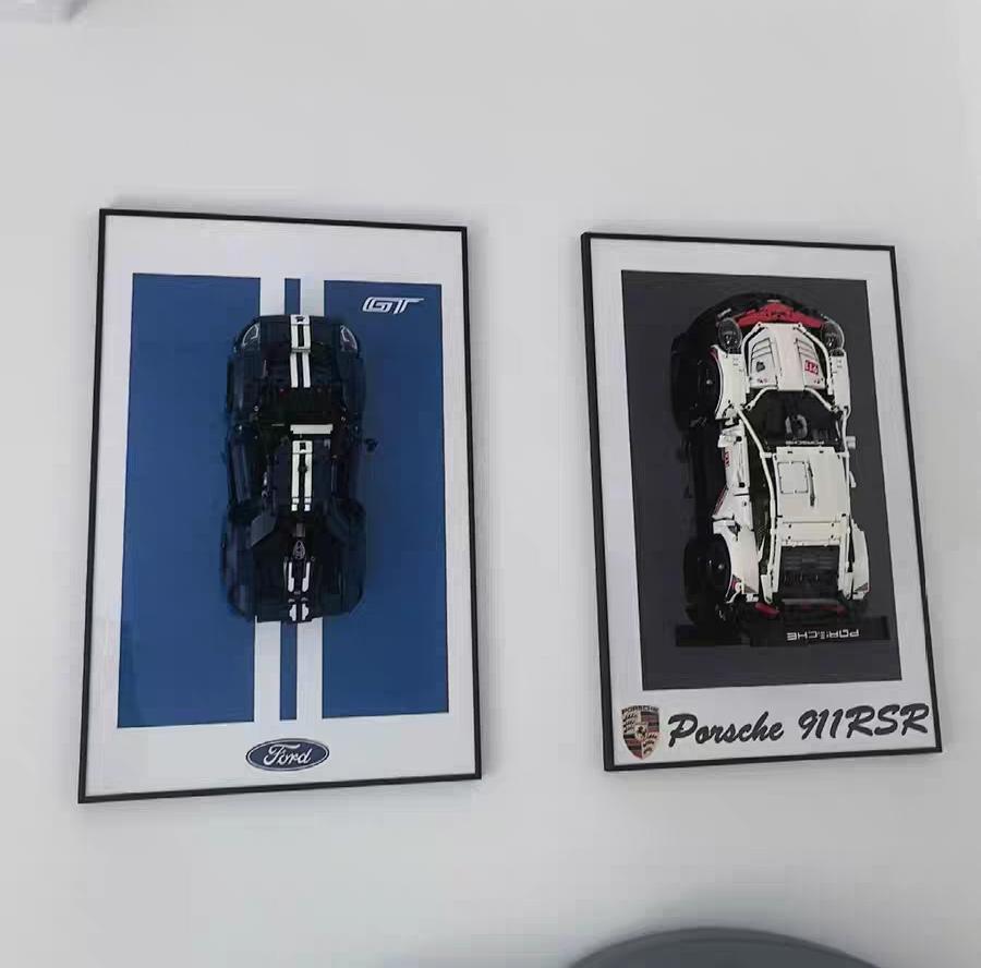 How to Display LEGO® Technic™ Ford GT 42154 on the Wall