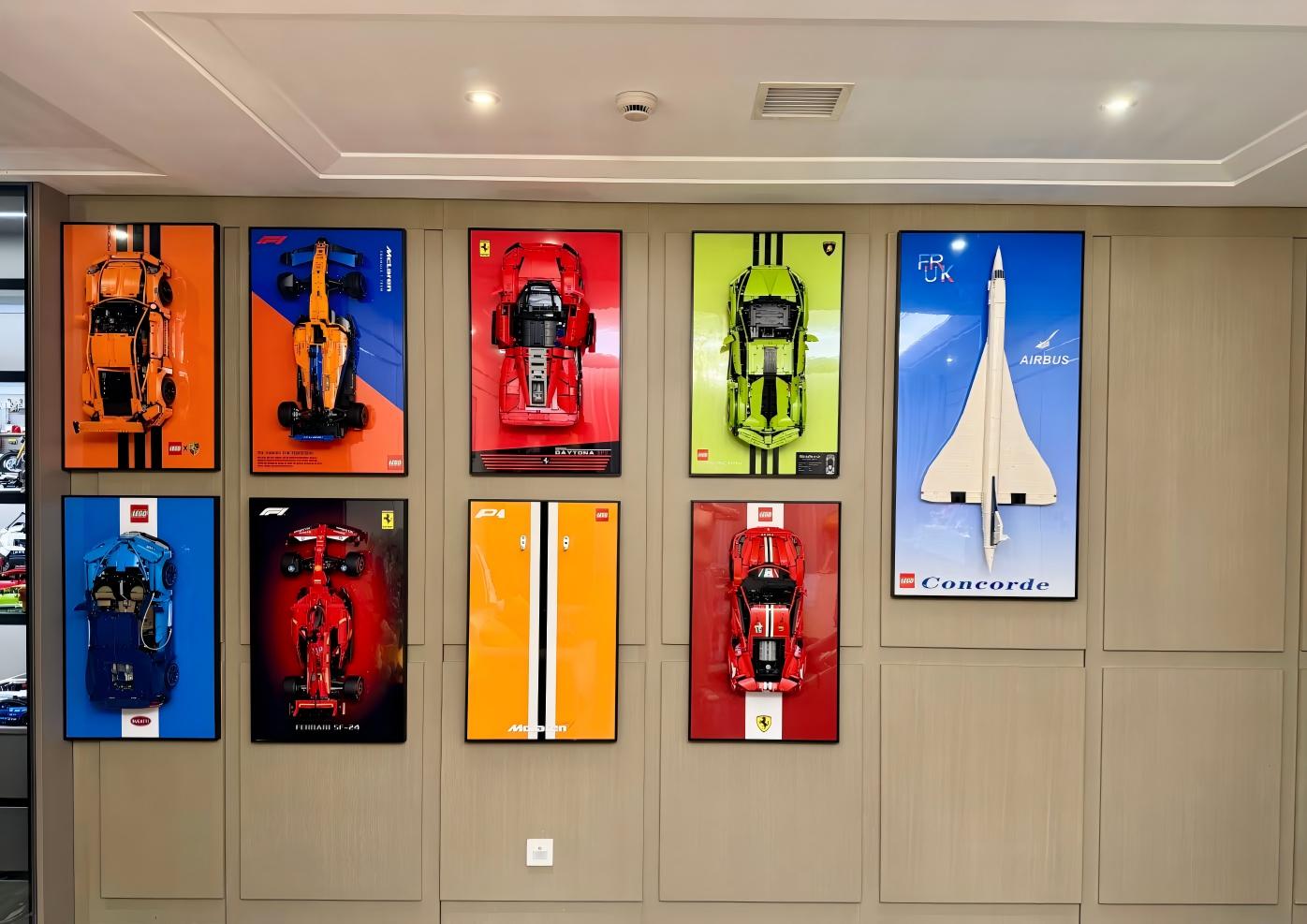 How to Hang LEGO Car Sets on the Wall？Process Guidelines