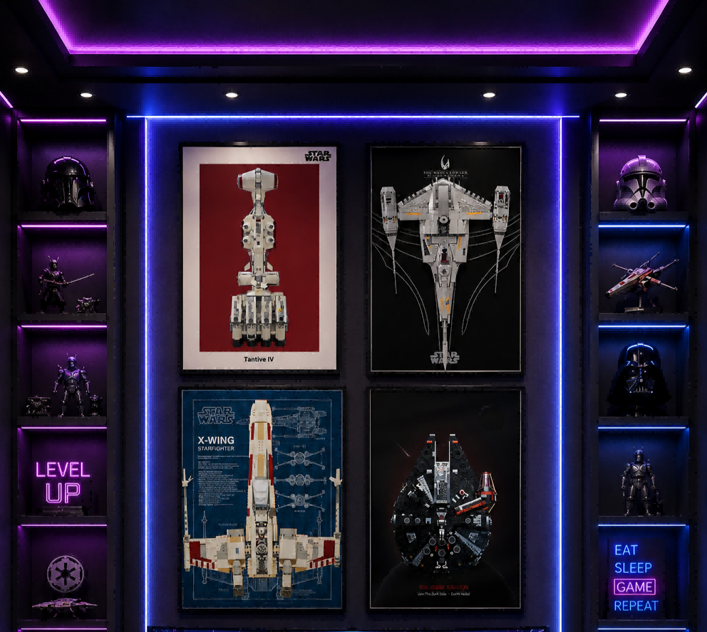 How to Display LEGO Star Wars™ Sets
