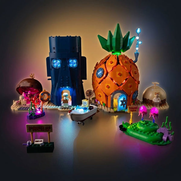 Light Kit Compatible with LEGO® SpongeBob SquarePants: Bikini Bottom Set 11386