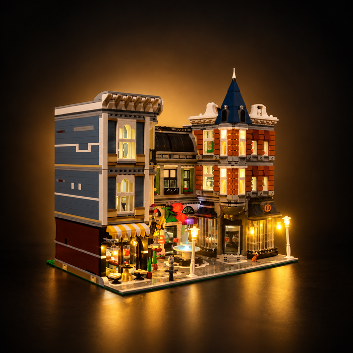 Light Kit Compatible with LEGO® Assembly Square Set 10255