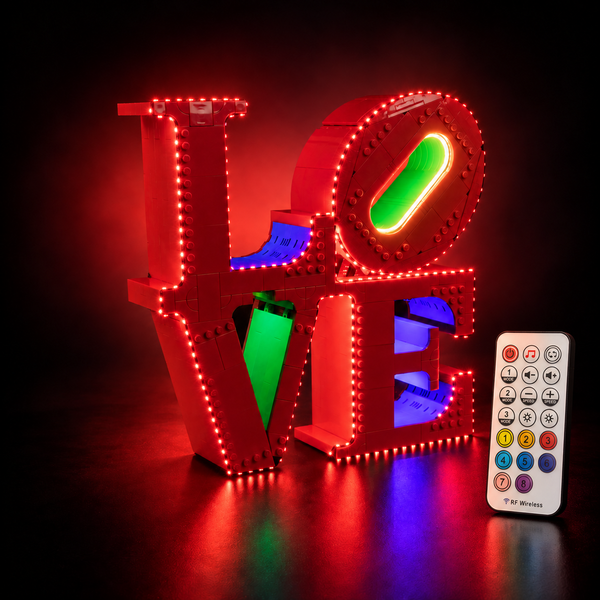 Light Kit Compatible with LEGO® LOVE Set 31214