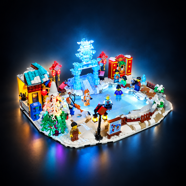 Light Kit Compatible with LEGO® Lunar New Year Ice Festival Set 80109