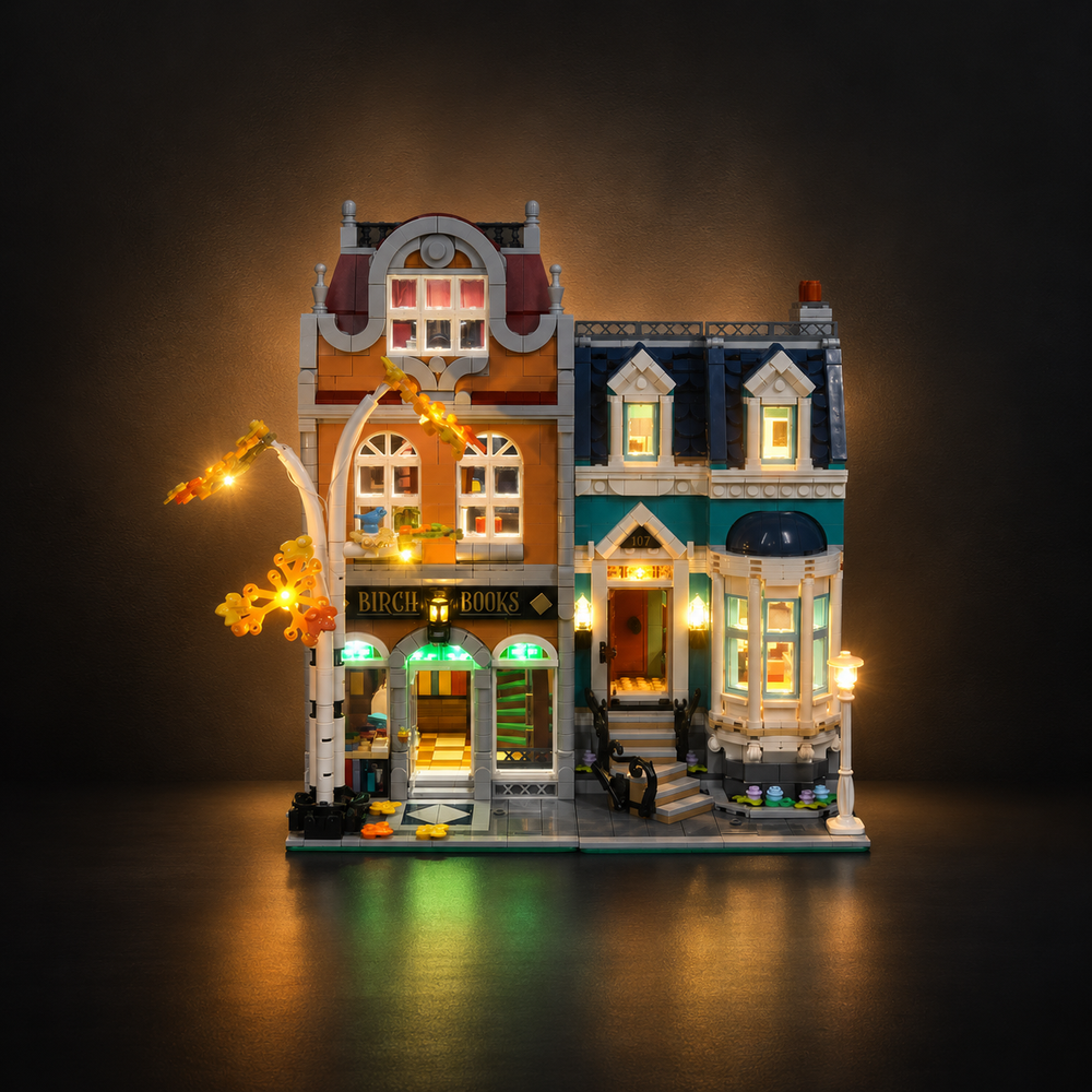 Light Kit Compatible with LEGO® Bookshop Set 10270