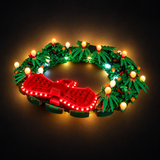 Light Kit Compatible with LEGO® Christmas Wreath Set 40426