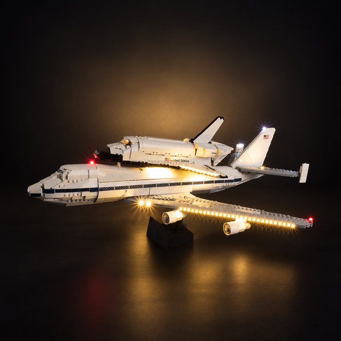 Light Kit Compatible with LEGO® Shuttle Carrier Aircraft Set 10360