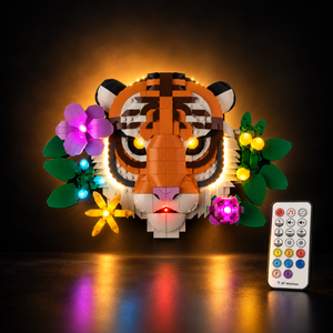 Light Kit Compatible with LEGO® The Fauna Collection Tiger Set 31217