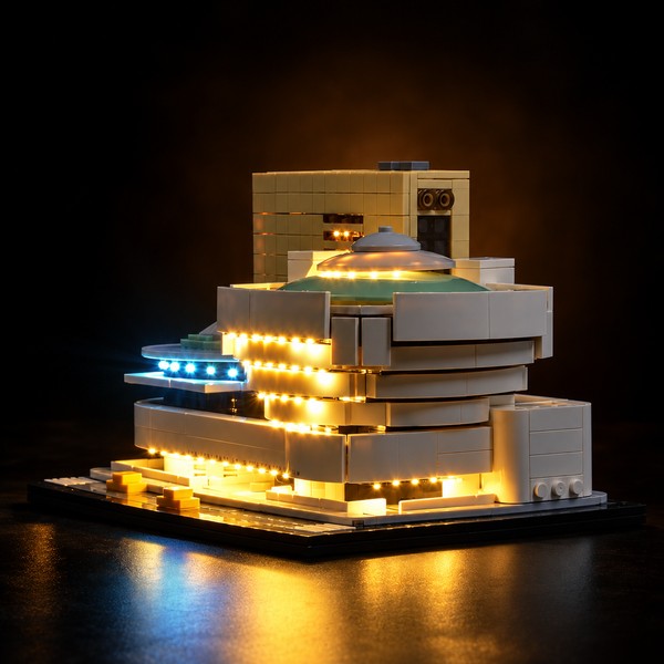 Light Kit Compatible with LEGO® Solomon R. Guggenheim Museum Set 21035