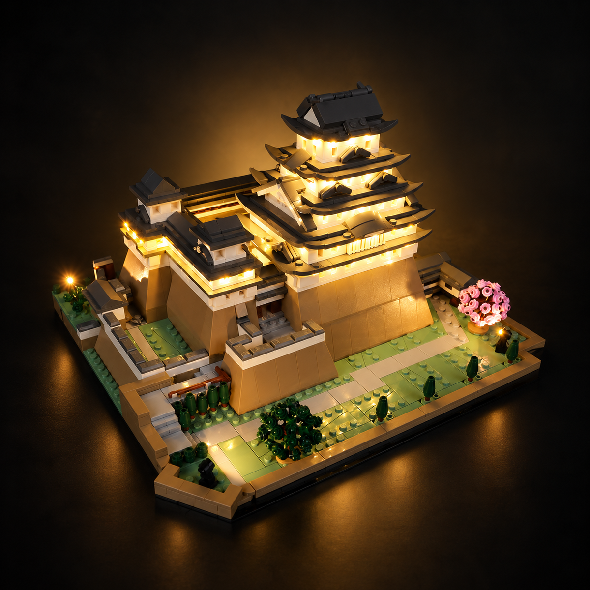 Light Kit Compatible with LEGO® Architecture Himeji Castle Set 21060