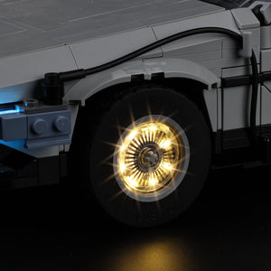 LEGO Back to the Future Time Machine 10300 LED Light Kit - detail 2