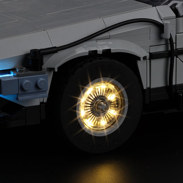 LEGO Back to the Future Time Machine 10300 LED Light Kit - detail 2