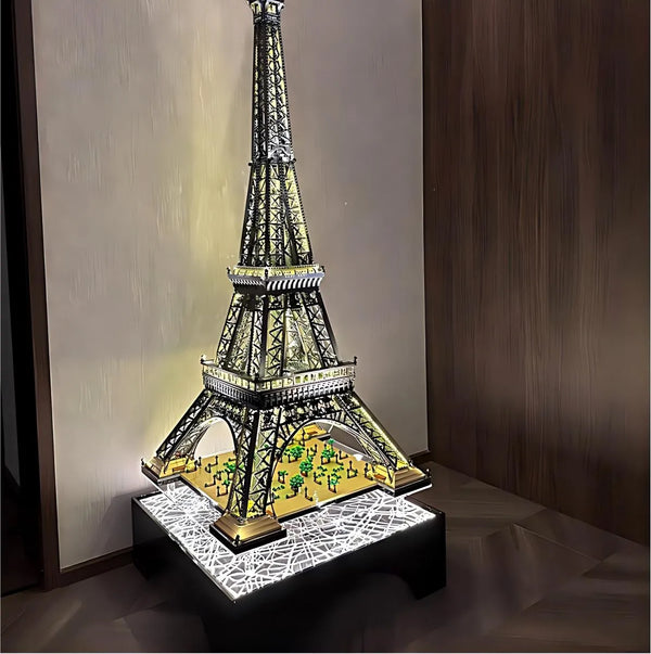 LEGO® Icons 10307 Eiffel Tower Floating Stand with LED Lights & Paris City Map