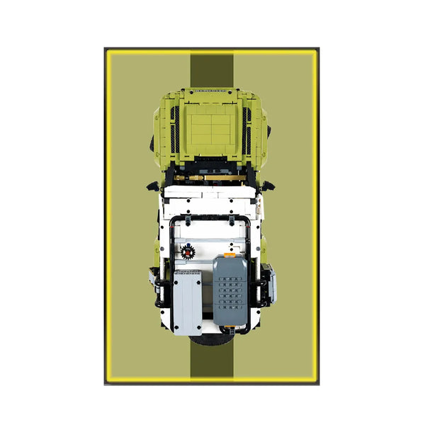 Wall Display Frame for Lego® Land Rover Classic Defender 90 10317