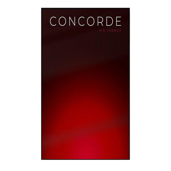 Premium Wall Mount Display Frame Compatible with LEGO® Icons Concorde 10318