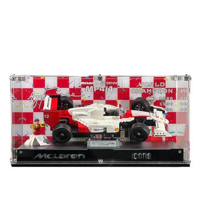 Acrylic Display Case for LEGO® Icons for F1 Legends (10330, 10353, 11375)