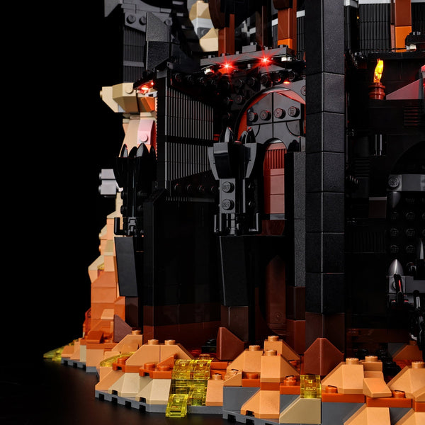 Light Kit For LEGO® The Lord of the Rings: Barad-dûr™ #10333 - View 12 - brkox