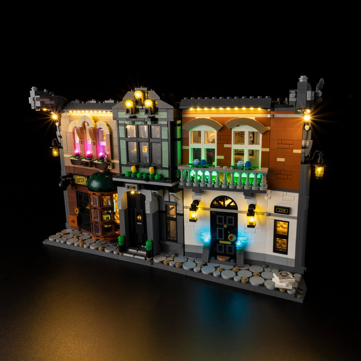 LEGO 10351 lights on