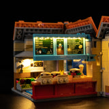 Light Kit Compatible with LEGO® The Simpsons Krusty Burger Set 10352