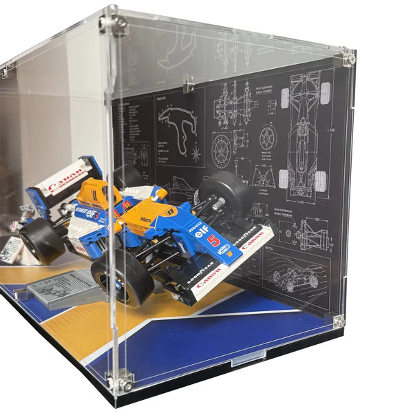 Acrylic Display Case for LEGO® Williams FW14B & Nigel Mansell 10353
