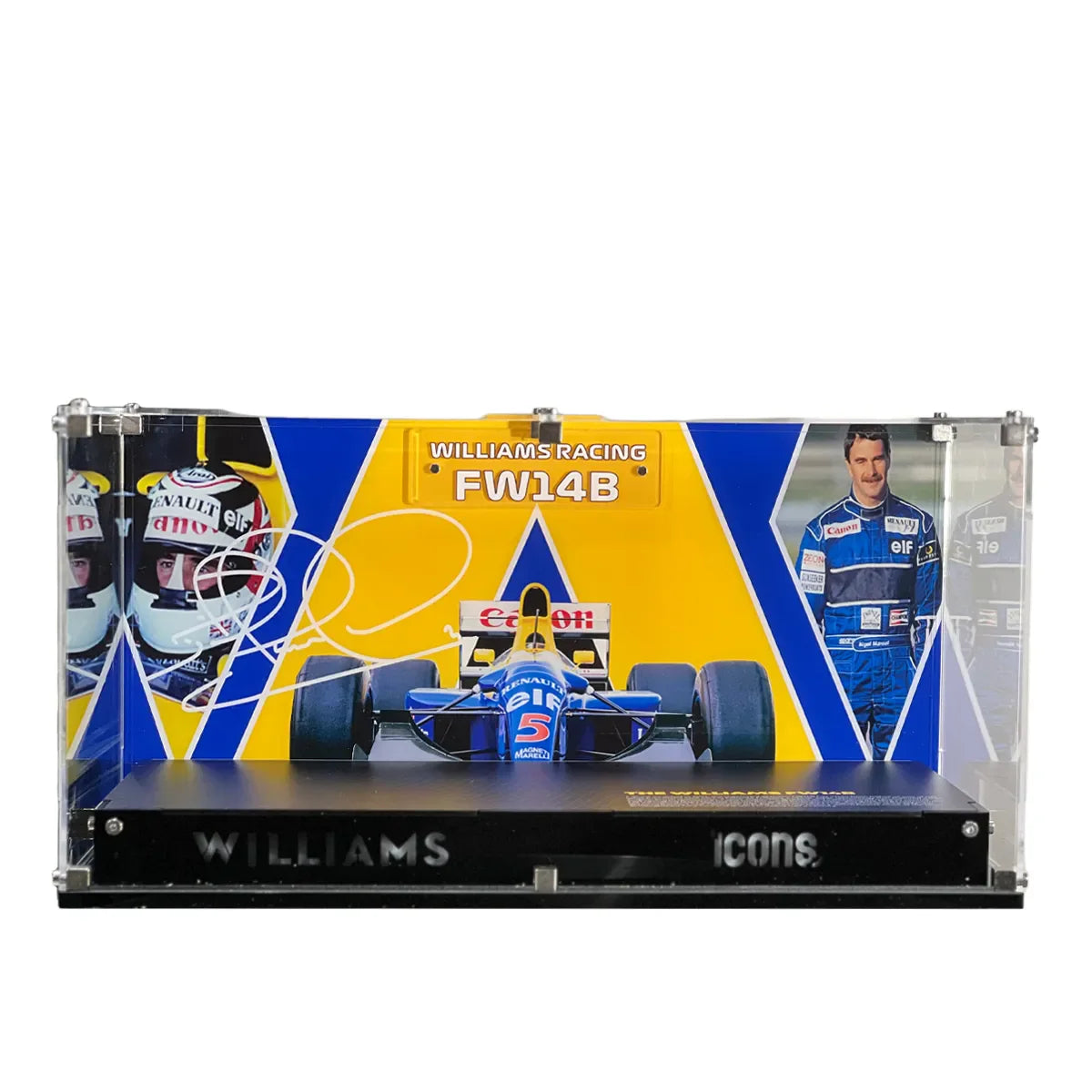 Acrylic Display Case for LEGO® Icons for F1 Legends (10330, 10353, 11375)