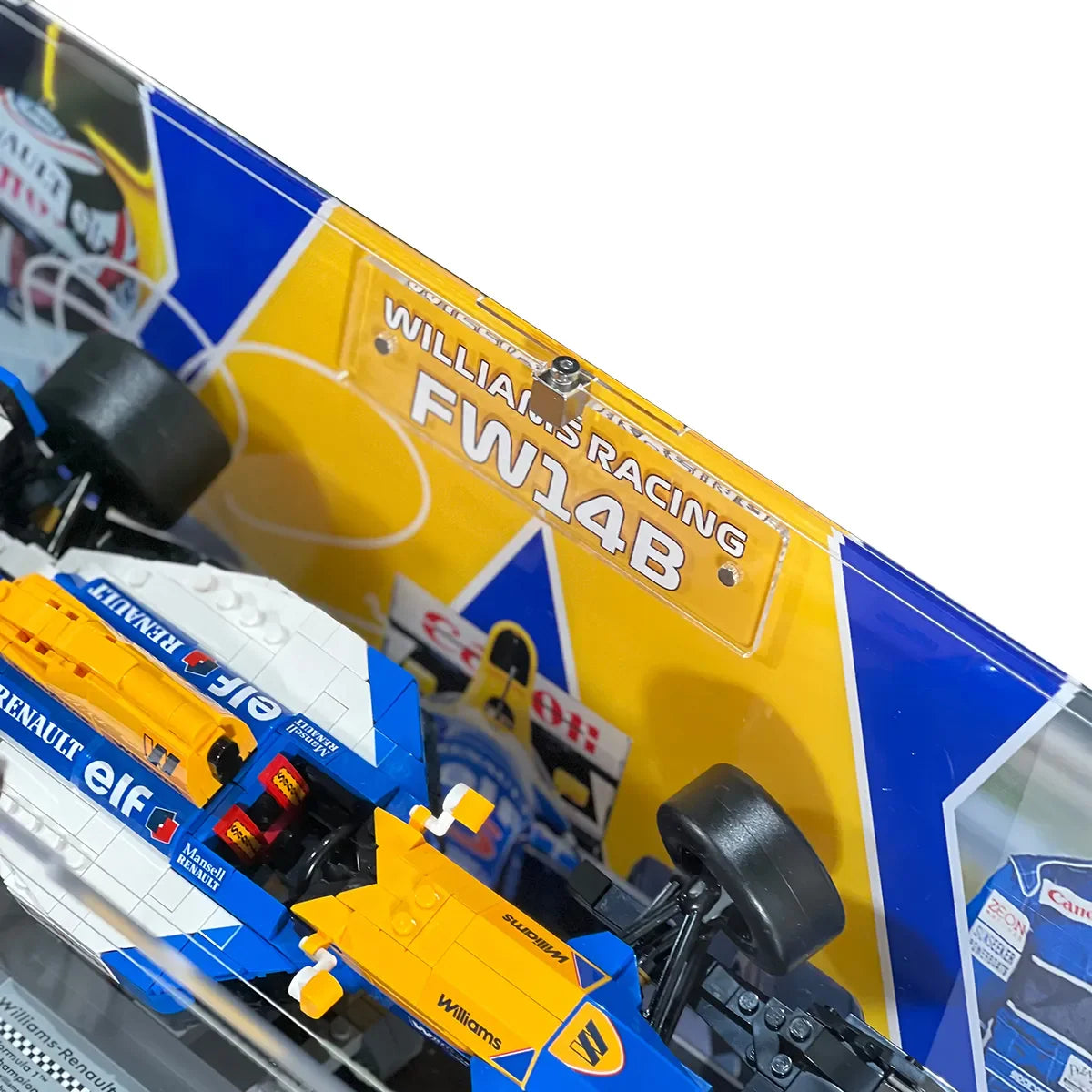 Acrylic Display Case for LEGO® Icons for F1 Legends (10330, 10353, 11375)