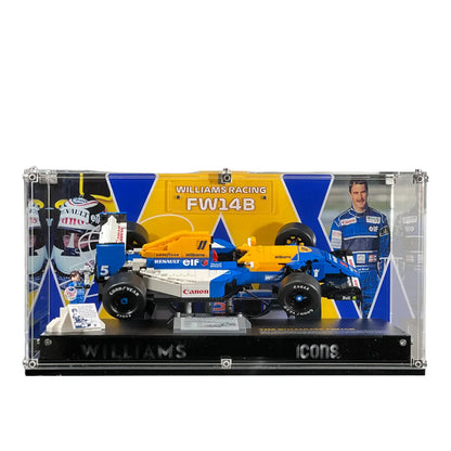 Acrylic Display Case for LEGO® Icons for F1 Legends (10330, 10353, 11375)