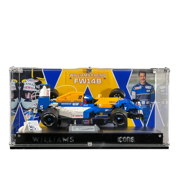 Acrylic Display Case for LEGO® Icons F1 Legends (10330, 10353, 11375)