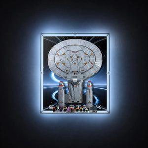 Acrylic Display Case Compatible with LEGO® Icons Star Trek: U.S.S. Enterprise NCC-1701-D™ 10356