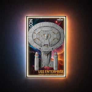 Wall Display Frame for LEGO® Icons Star Trek USS Enterprise NCC-1701-D™ 10356