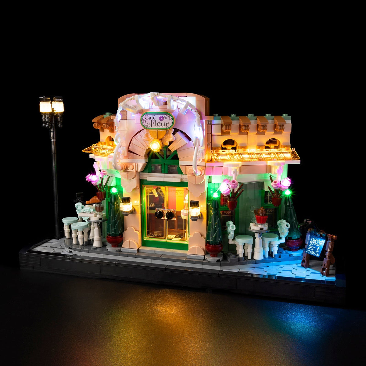 Light Kit For LEGO® French Cafe #10362