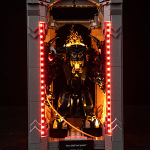 Light Kit For LEGO® The Lord of the Rings: Balrog Book Nook #10367 - View 9 - brkox